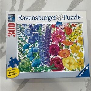 Ravensburger Vibrant Floral Puzzle 300 Large Format Pieces